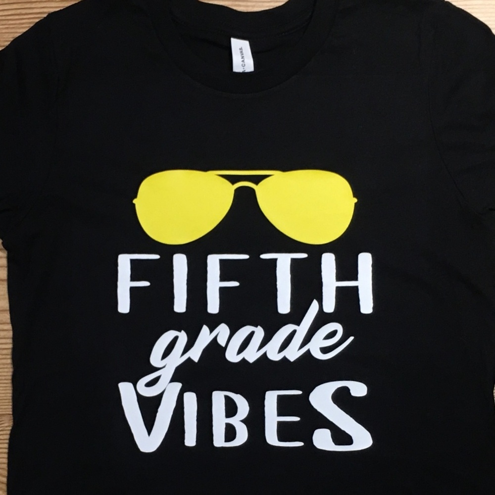 5th Grade Kids Shirts